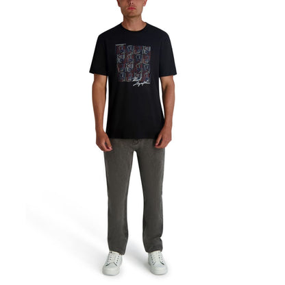 Karl Lagerfeld Paris Men's Kl Squared Print T-Shirt