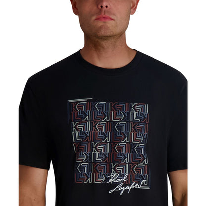 Karl Lagerfeld Paris Men's Kl Squared Print T-Shirt