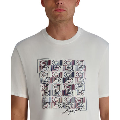 Karl Lagerfeld Paris Men's Kl Squared Print T-Shirt