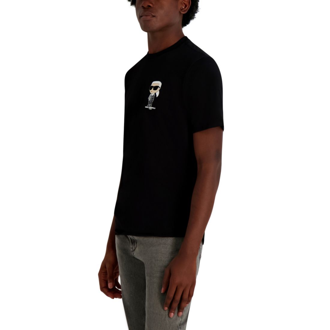 Karl Lagerfeld Paris Men's Crewneck T-shirt