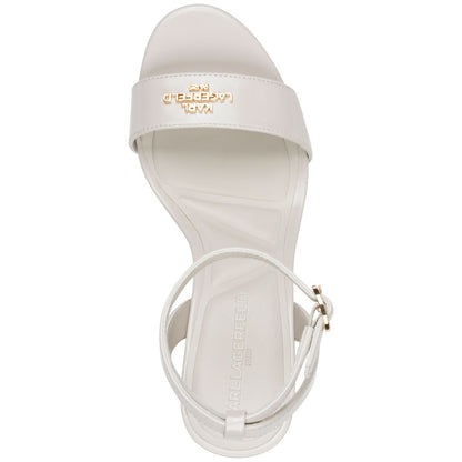 Karl Lagerfeld Paris Women's Haden Peep Toe Sandals