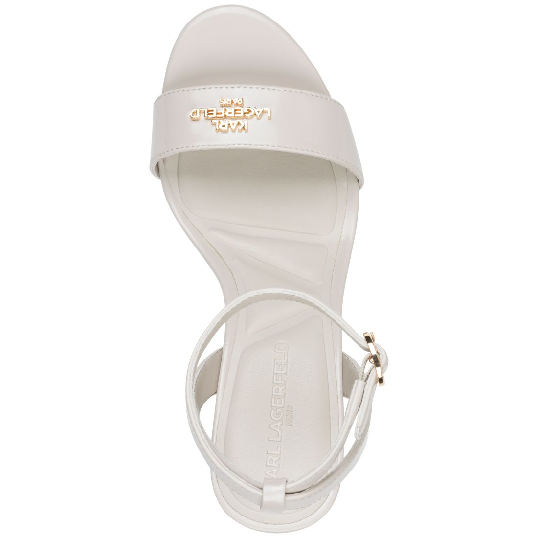 Karl Lagerfeld Paris Women's Haden Peep Toe Sandals