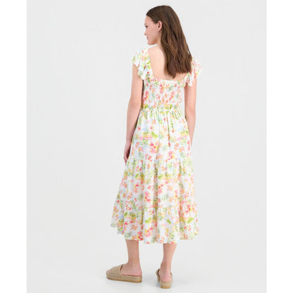 Self Esteem Juniors' Sleeveless Floral Midi Dress