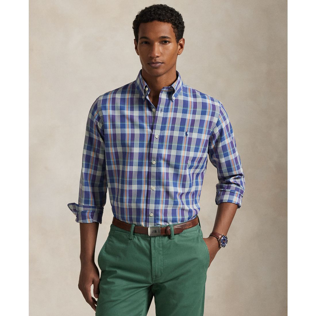 Polo Ralph Lauren Men's Classic-Fit Performance Oxford Shirt
