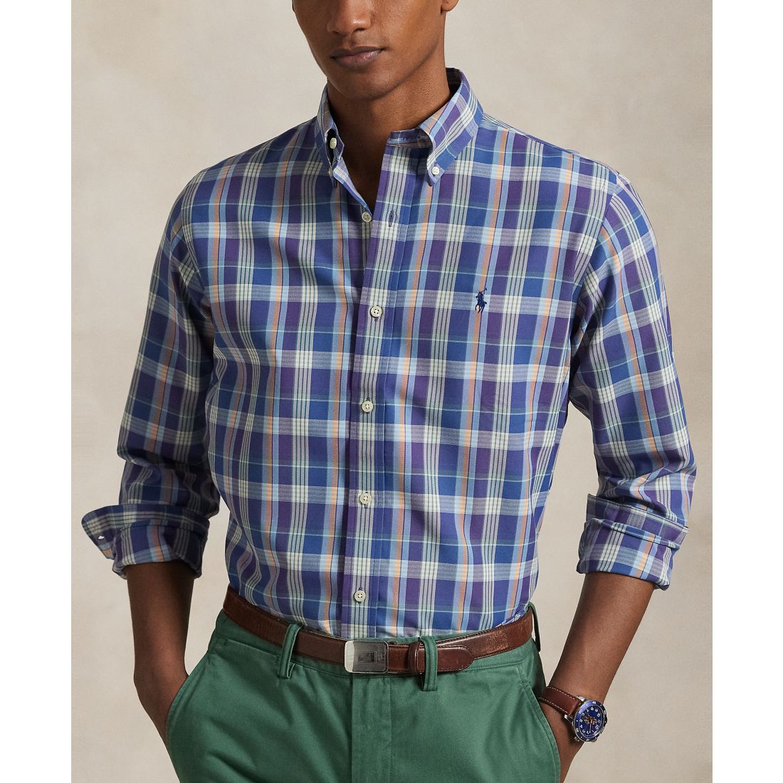 Polo Ralph Lauren Men's Classic-Fit Performance Oxford Shirt