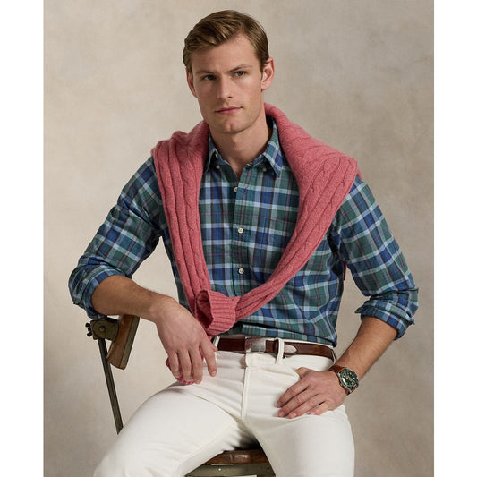 Polo Ralph Lauren Men's Classic-Fit Plaid Oxford Shirt
