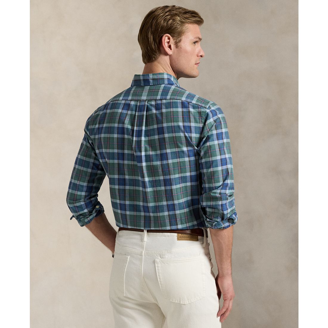 Polo Ralph Lauren Men's Classic-Fit Plaid Oxford Shirt