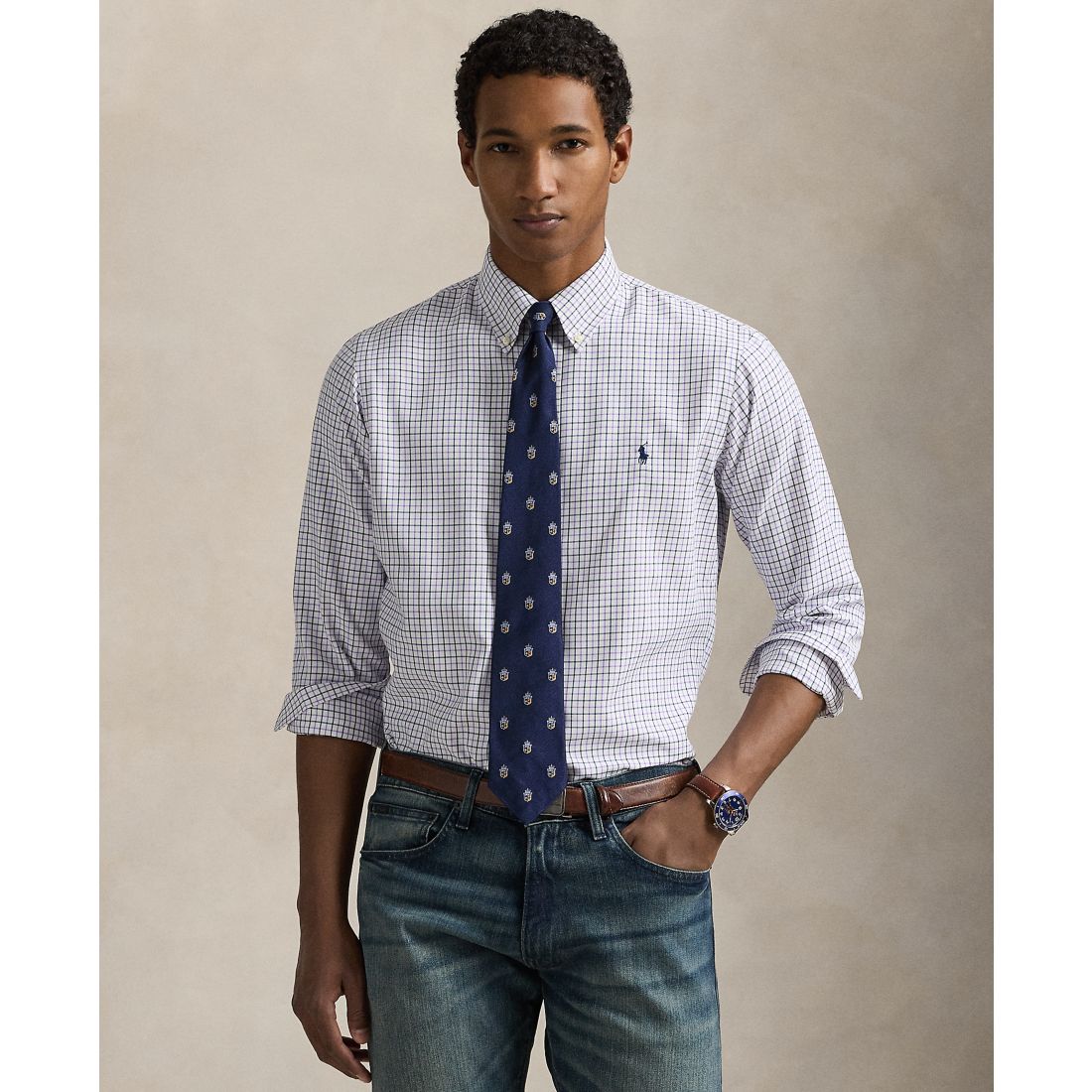 Polo Ralph Lauren Men's Classic-Fit Performance Oxford Shirt