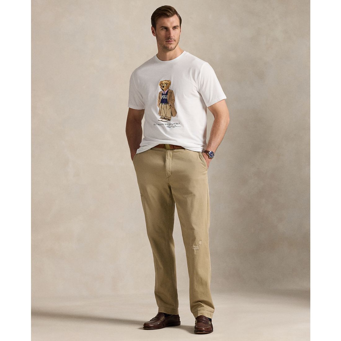 Polo Ralph Lauren Men's Big & Tall Polo Bear Jersey T-Shirt