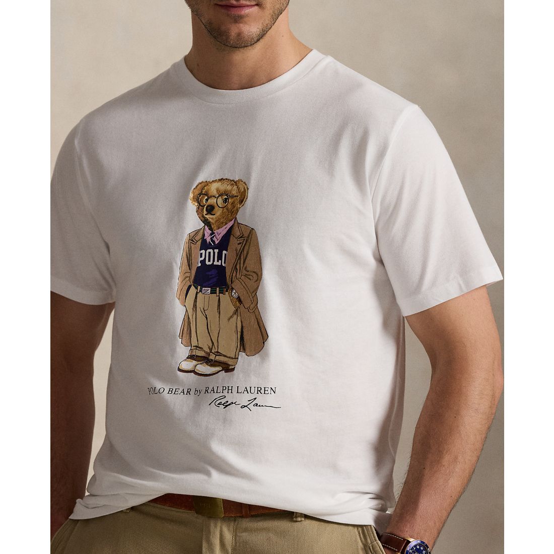 Polo Ralph Lauren Men's Big & Tall Polo Bear Jersey T-Shirt