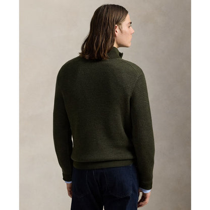 Polo Ralph Lauren Men's Washable Wool Quarter-Zip Sweater