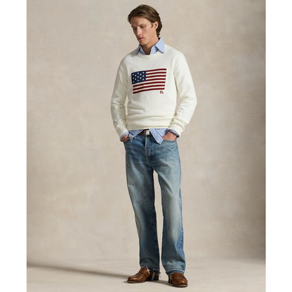 Polo Ralph Lauren Unisex The Iconic Flag Sweater