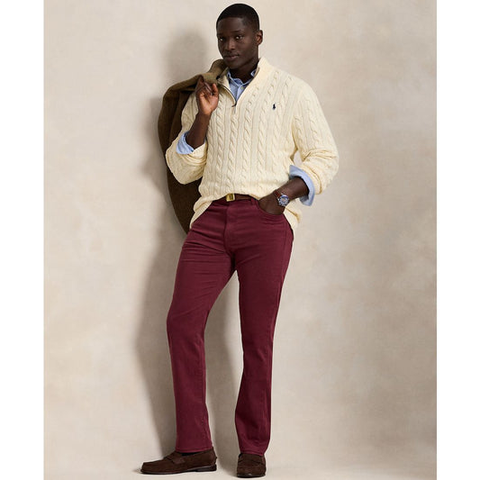 Polo Ralph Lauren Men's Big & Tall Varick Slim Straight Stretch Sateen Pants