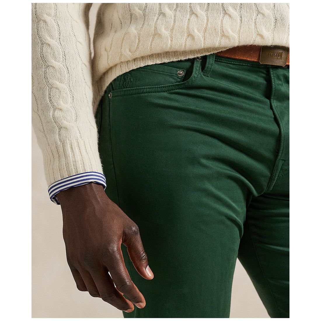 Polo Ralph Lauren Men's Big & Tall Varick Slim Straight Stretch Sateen Pants