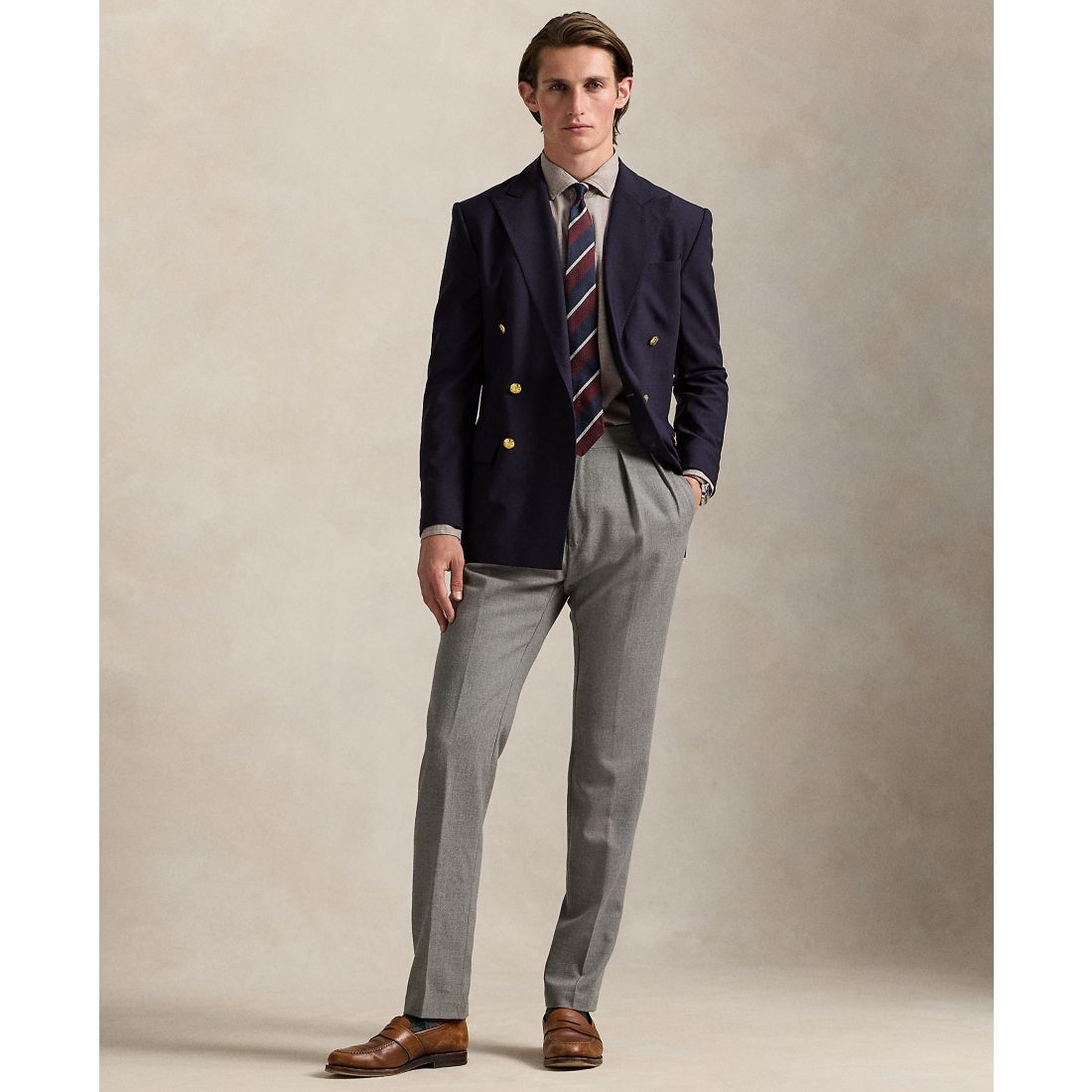 Polo Ralph Lauren Men's Classic-Fit Houndstooth Twill Shirt
