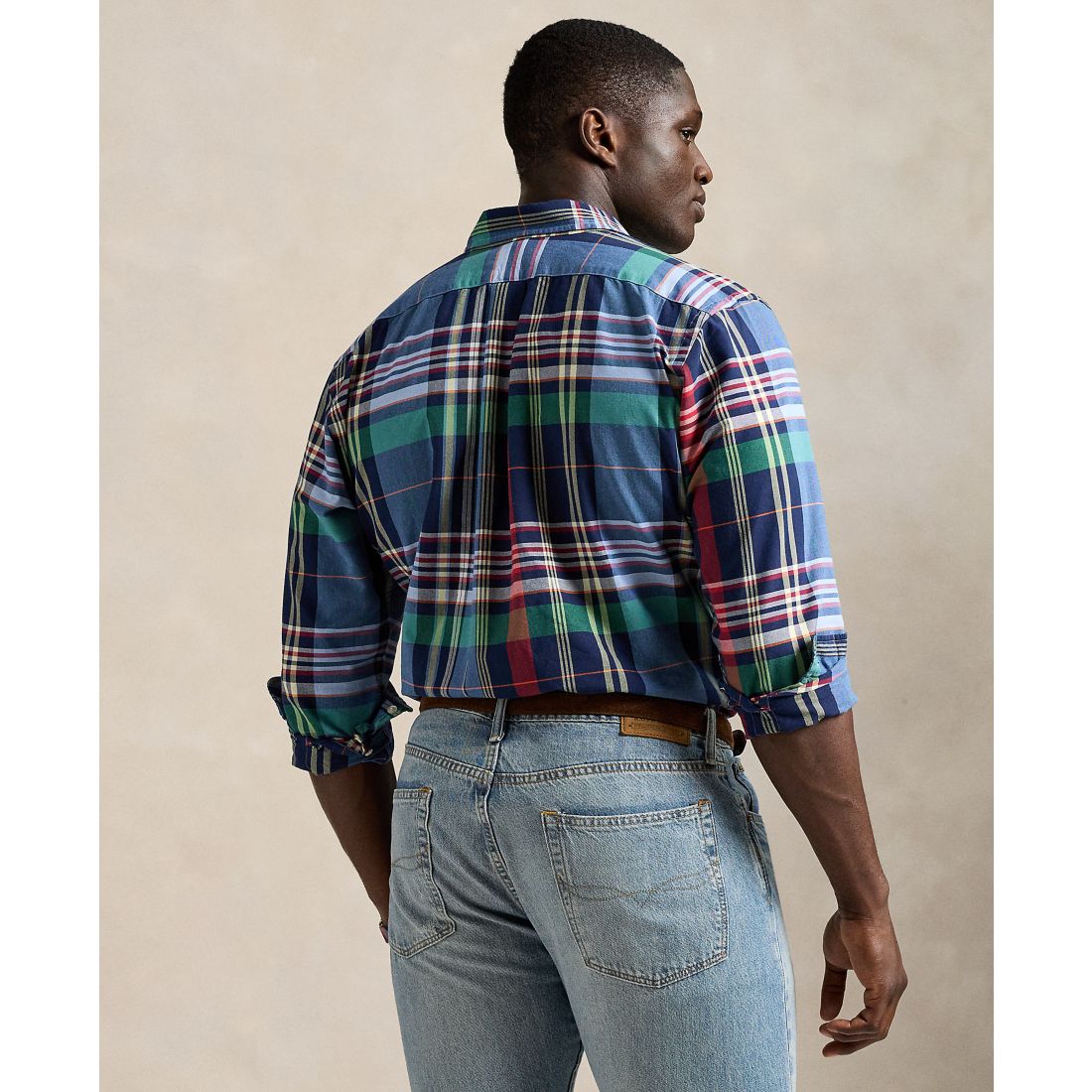 Polo Ralph Lauren Men's Big & Tall Gingham Oxford Shirt