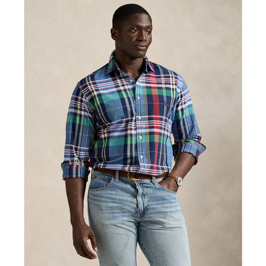 Polo Ralph Lauren Men's Big & Tall Gingham Oxford Shirt
