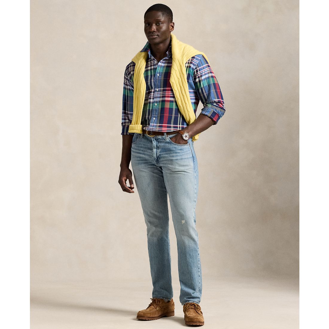 Polo Ralph Lauren Men's Big & Tall Gingham Oxford Shirt
