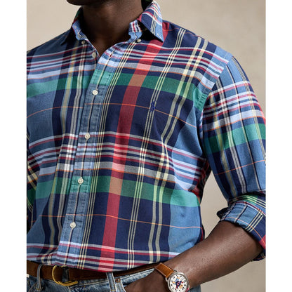 Polo Ralph Lauren Men's Big & Tall Gingham Oxford Shirt