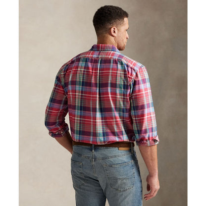 Polo Ralph Lauren Men's Big & Tall Plaid Oxford Shirt
