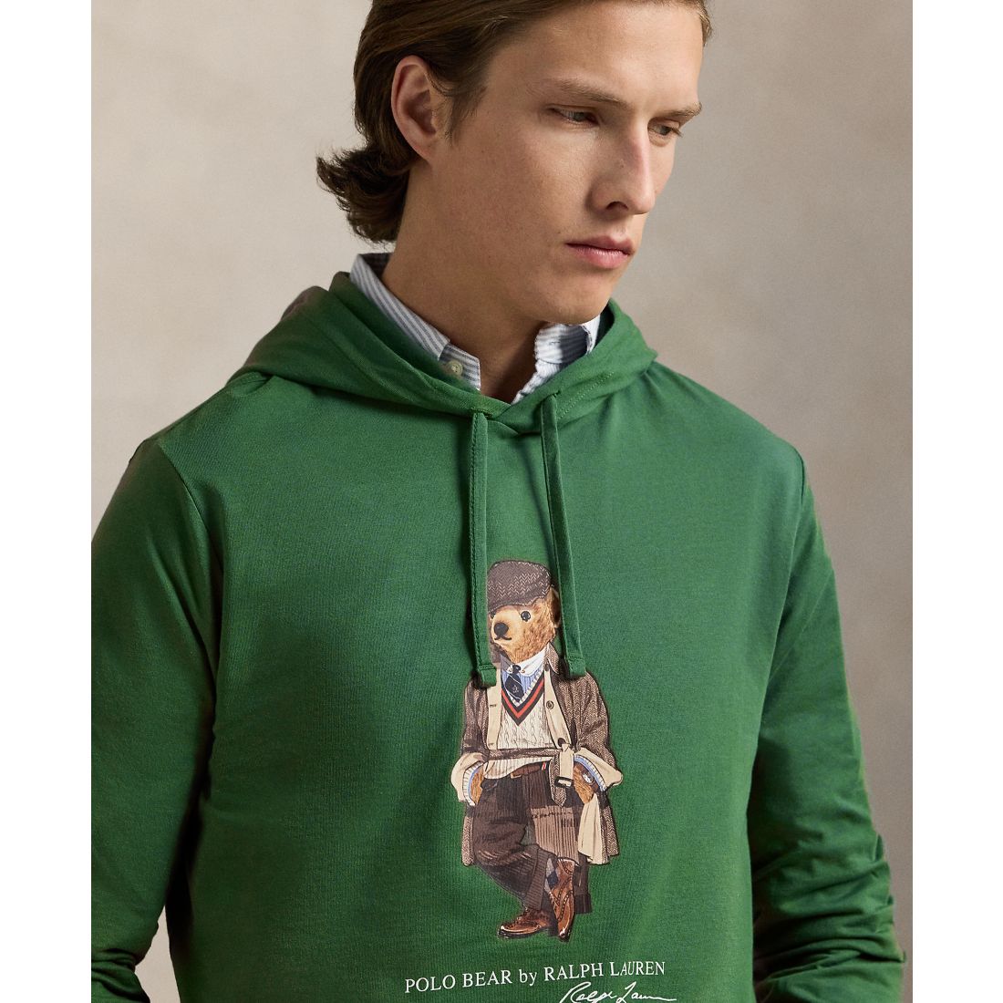 Polo Ralph Lauren Men's Polo Bear Jersey Hooded T-Shirt