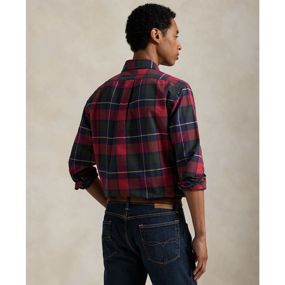 Polo Ralph Lauren Men's Classic-Fit Plaid Oxford Shirt