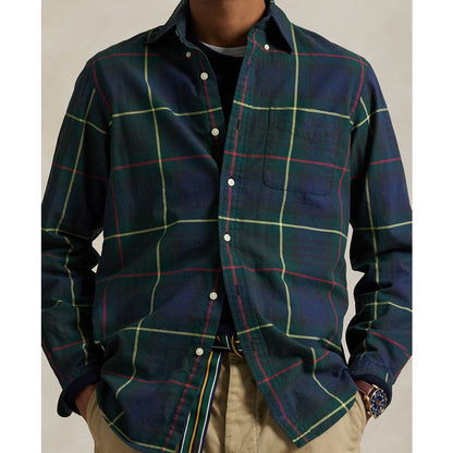 Polo Ralph Lauren Men's Classic-Fit Plaid Oxford Shirt