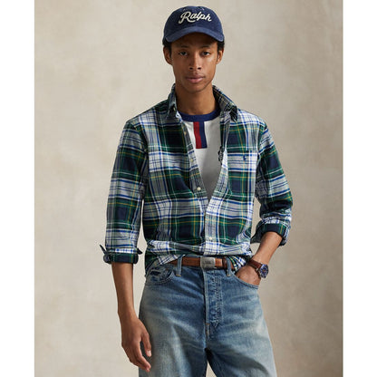 Polo Ralph Lauren Men's Classic-Fit Plaid Oxford Shirt