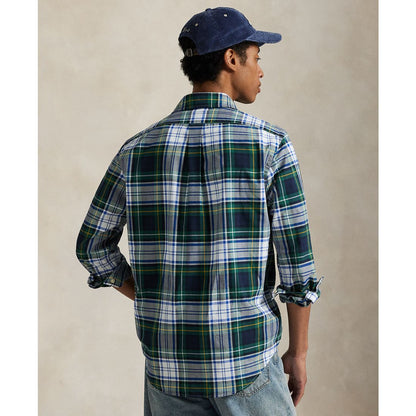 Polo Ralph Lauren Men's Classic-Fit Plaid Oxford Shirt