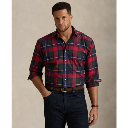 Polo Ralph Lauren Men's Big & Tall Plaid Oxford Shirt