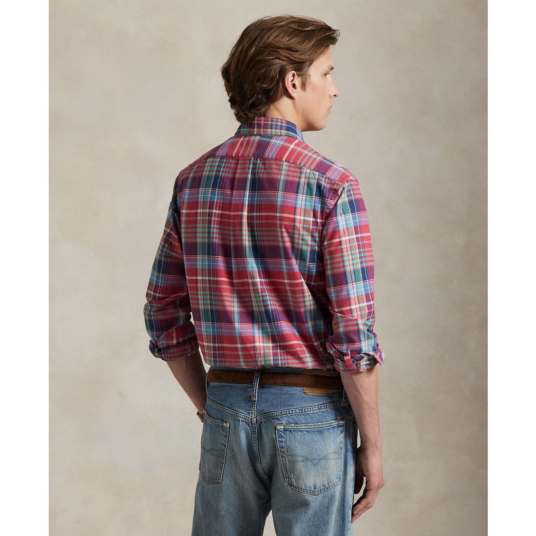Polo Ralph Lauren Men's Classic-Fit Plaid Oxford Shirt