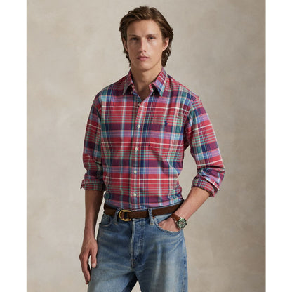 Polo Ralph Lauren Men's Classic-Fit Plaid Oxford Shirt
