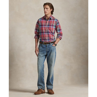 Polo Ralph Lauren Men's Classic-Fit Plaid Oxford Shirt