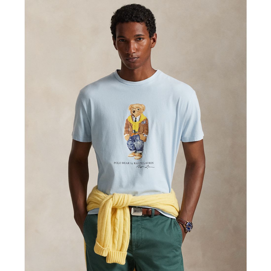Polo Ralph Lauren Men's Classic Fit Polo Bear Jersey T-Shirt