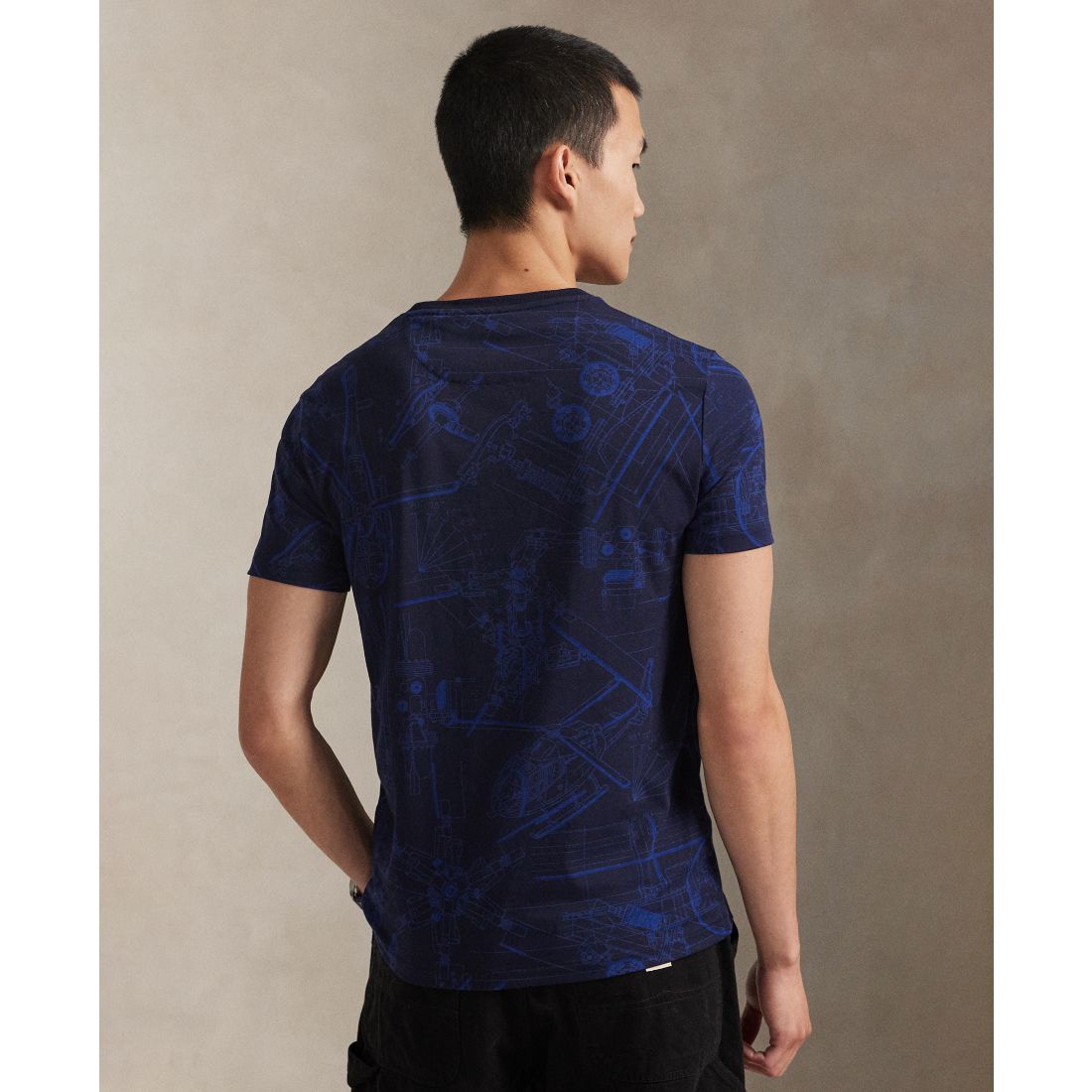 Polo Ralph Lauren Men's Classic-Fit Striped Cotton Jersey T-Shirt