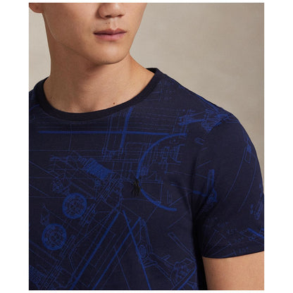 Polo Ralph Lauren Men's Classic-Fit Striped Cotton Jersey T-Shirt