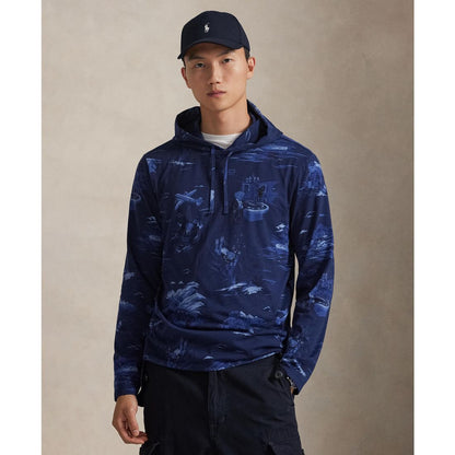 Polo Ralph Lauren Men's Long-Sleeve Animated Hooded T-Shirt