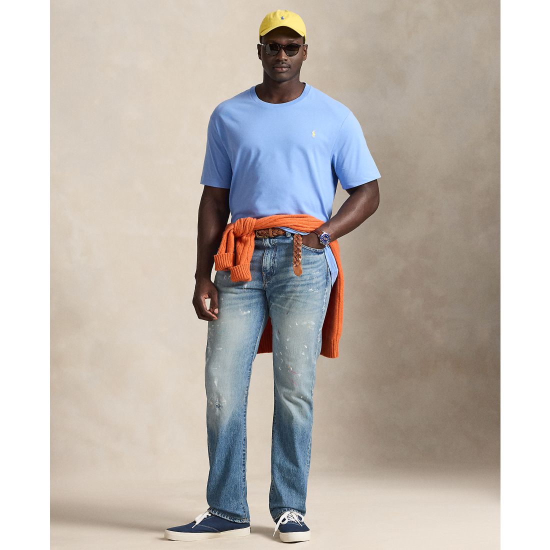 Polo Ralph Lauren Men's Big & Tall Jersey Crewneck T-Shirt