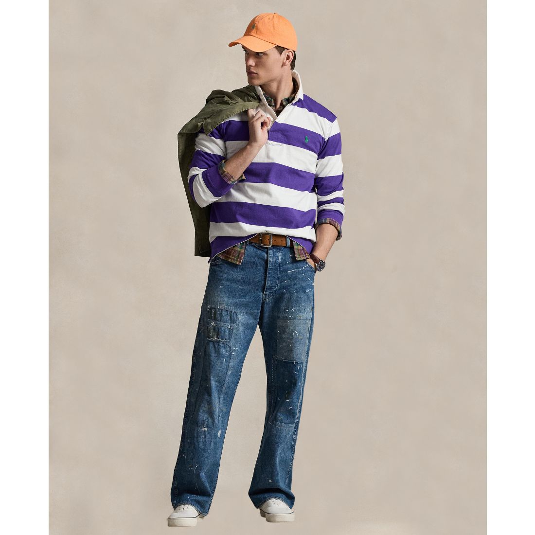 Polo Ralph Lauren Men's Iconic Rugby Classic-Fit Shirt