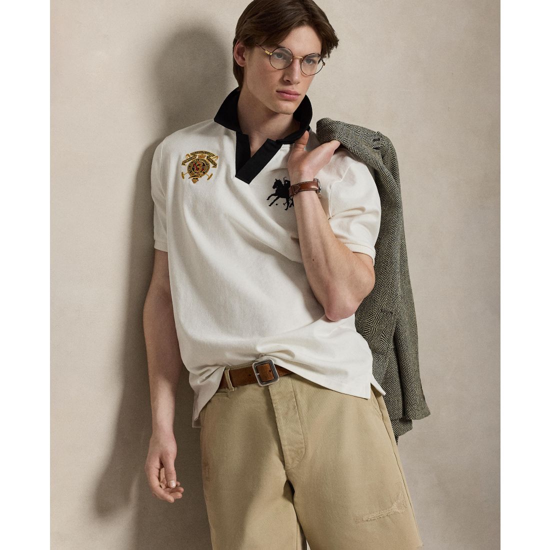 Polo Ralph Lauren Men's Classic-Fit Crest Jersey Polo Shirt