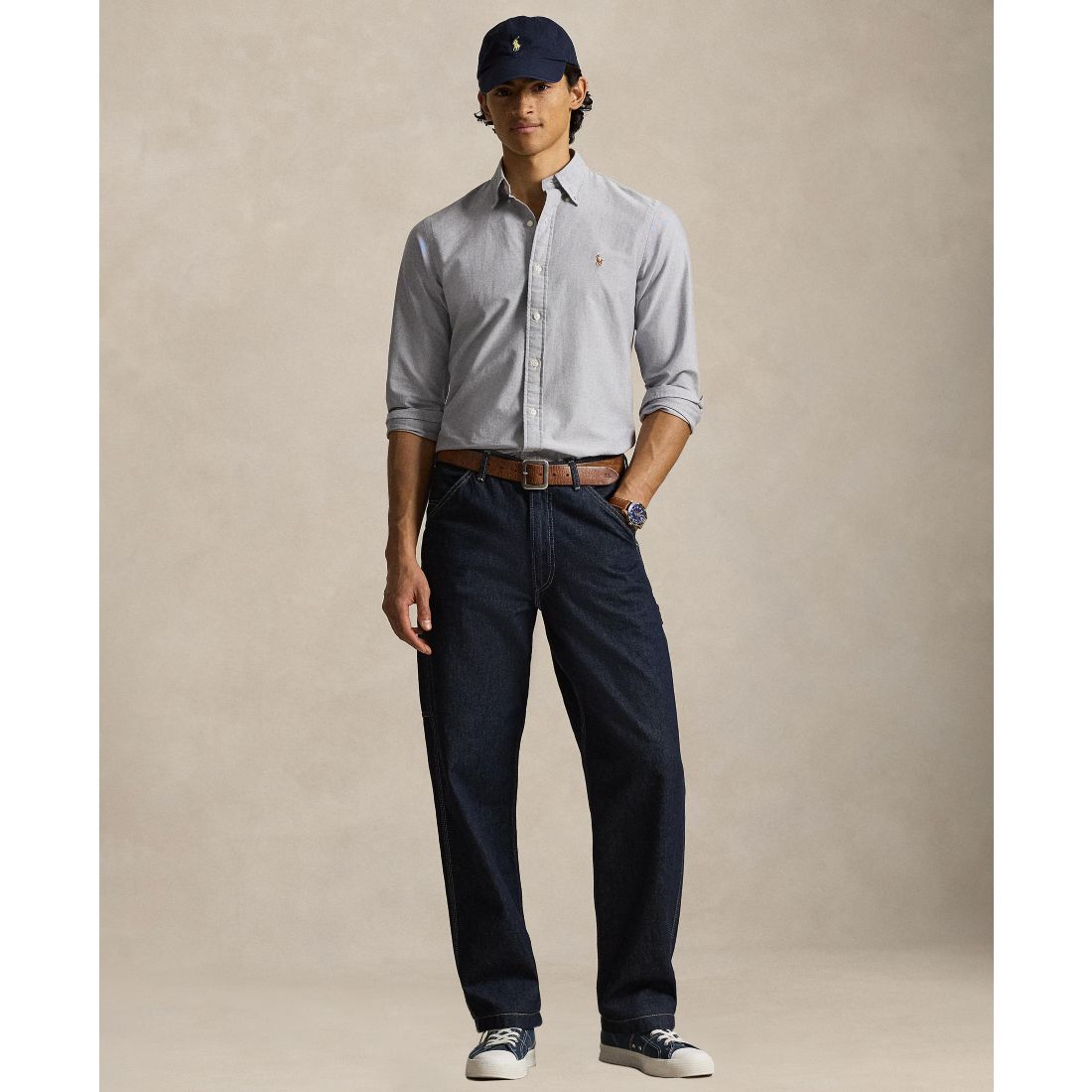 Polo Ralph Lauren Men's Long-Sleeve Oxford Shirt