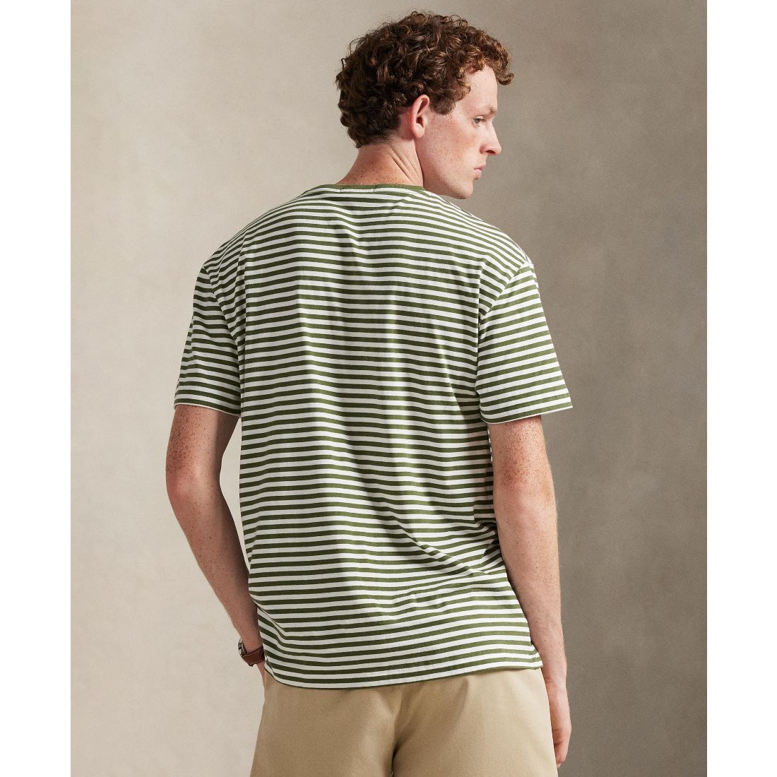 Polo Ralph Lauren Men's Classic-Fit Striped Cotton Jersey T-Shirt