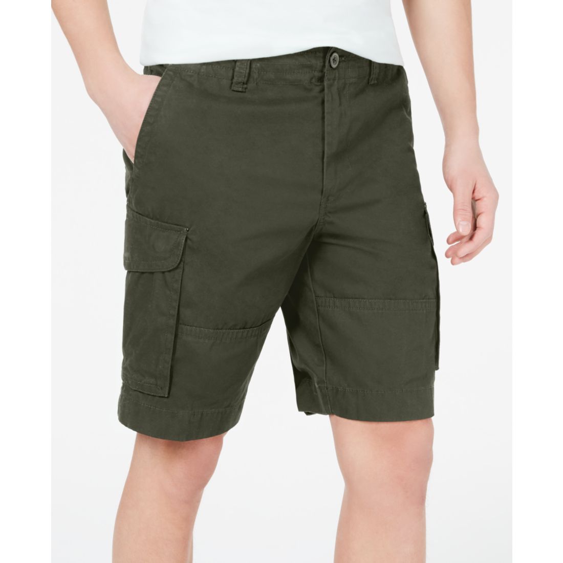 Tommy Hilfiger Men's Essential 10" Solid Cargo Shorts