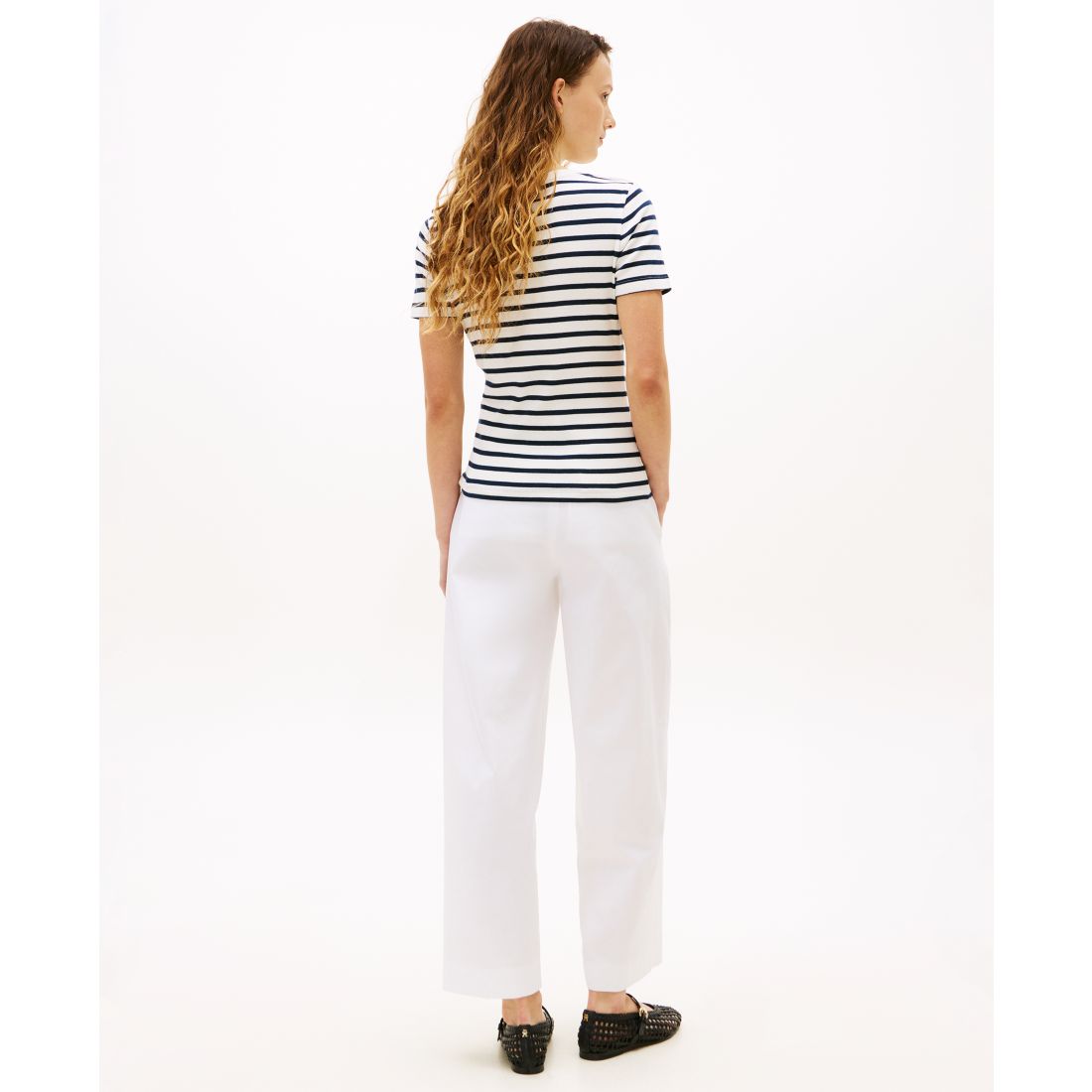 Tommy Hilfiger Women's Ribbed Boxy Crewneck T-Shirt