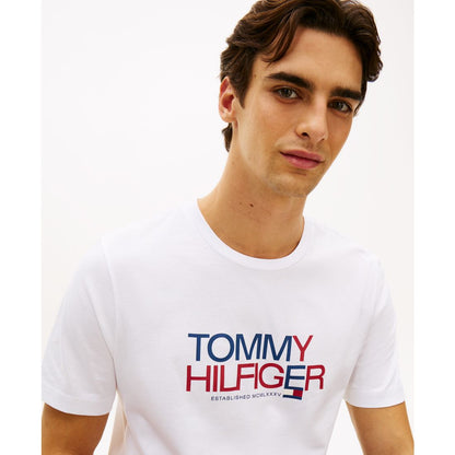 Tommy Hilfiger Men's Brand Love Big Text T-Shirt, Regular and Big & Tall