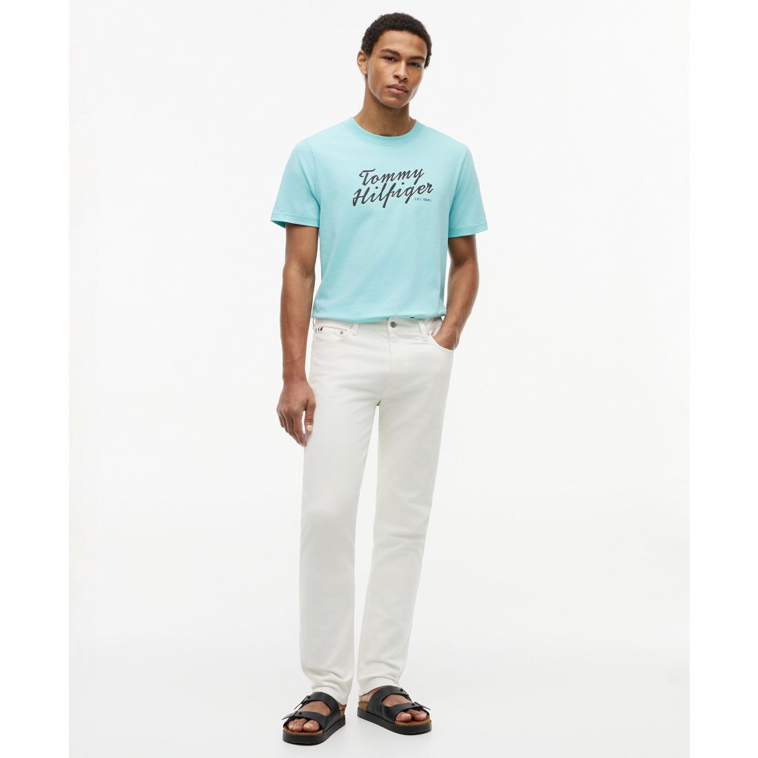 Tommy Hilfiger Men's Summer Graphic Crewneck T-Shirt