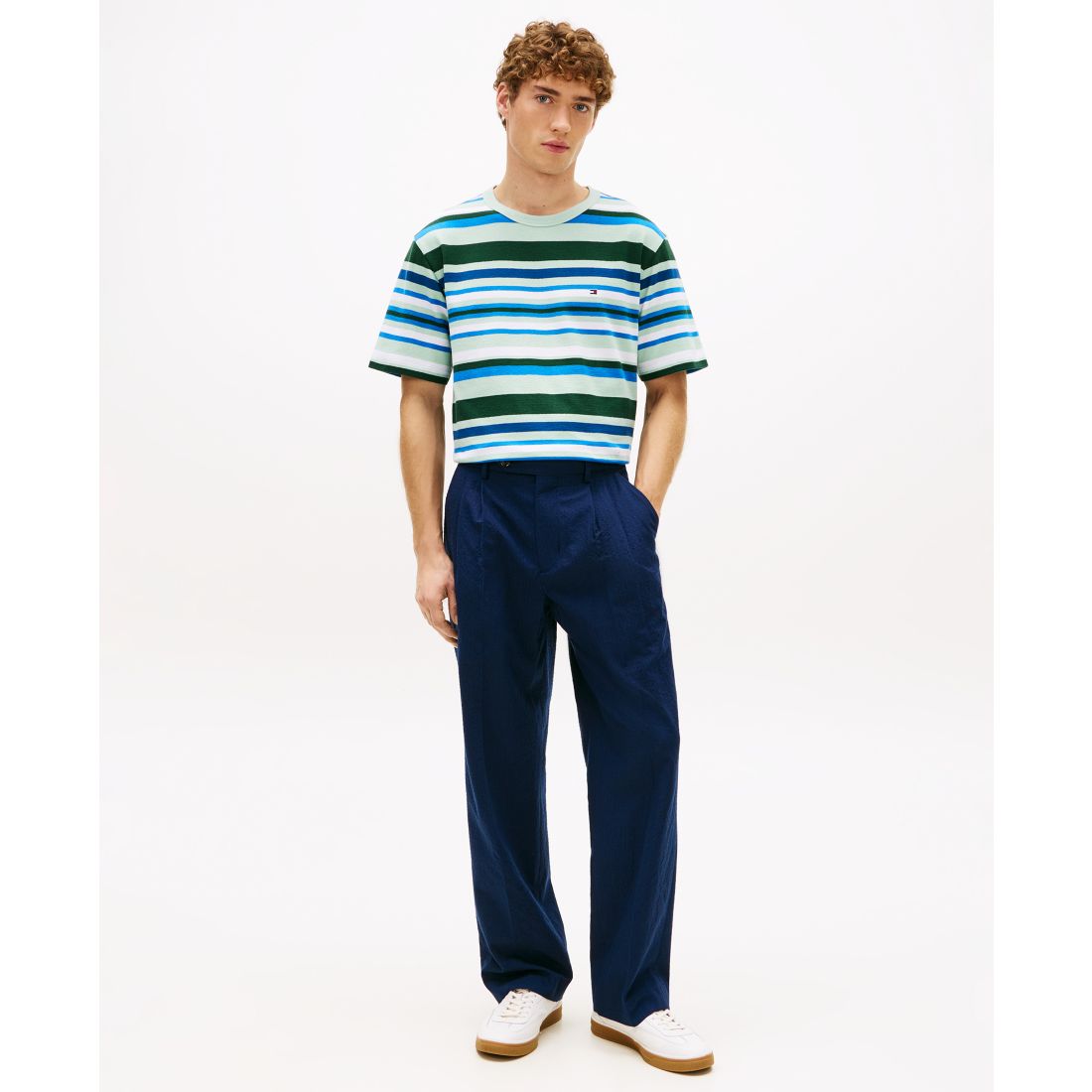 Tommy Hilfiger Men's Multi-Stripe T-Shirt