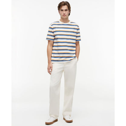 Tommy Hilfiger Men's Yarn-Dyed Multi-Stripe Relaxed-Fit T-Shirt