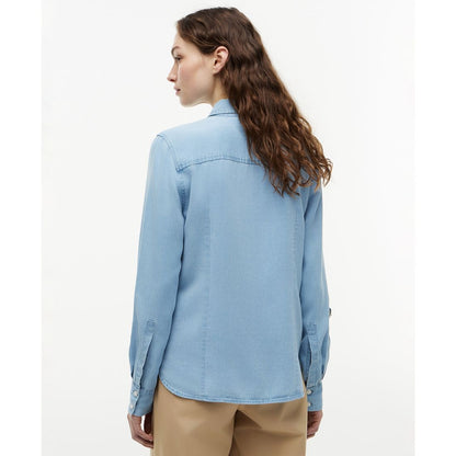 Tommy Hilfiger Women's Roll-Tab Collar Neck Shirt