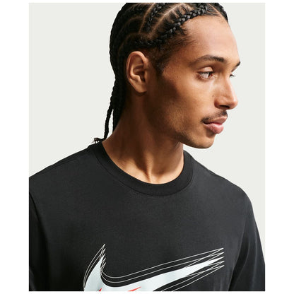 Nike Men's Swoosh Logo Crewneck T-Shirt